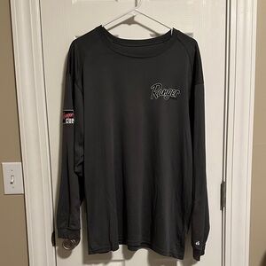 Ranger Boats size Large Men's Charcoal Long Sleeve Tee